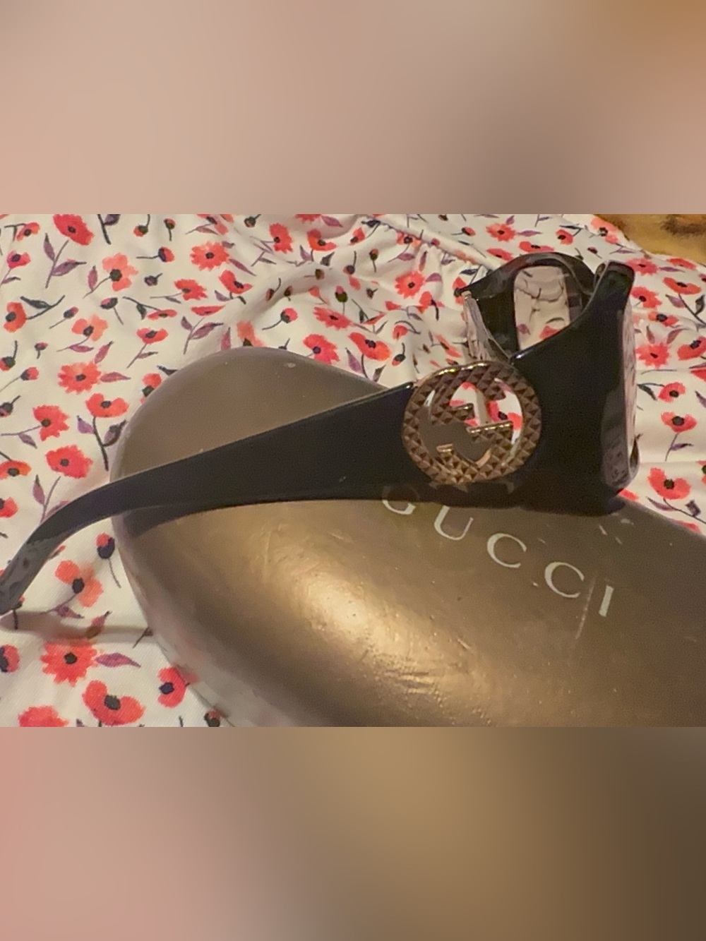 Gucci Dark Brown Square frame you can put own prescripcion Glasses Authentic - Picture 4 of 16